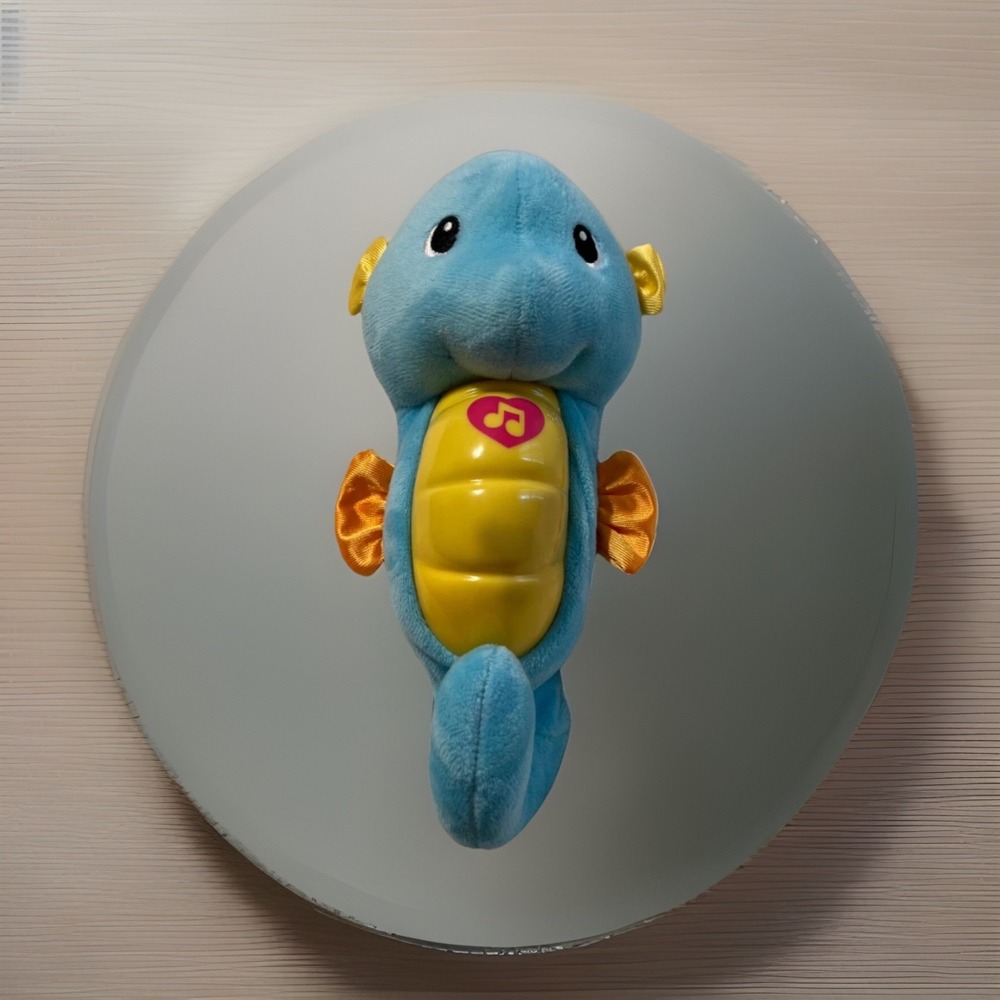 2012 Fisher-Price Soothe & Blue Glow Seahorse Lullabies Works